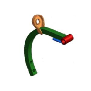 Brazo sembradora curvo (20x20)