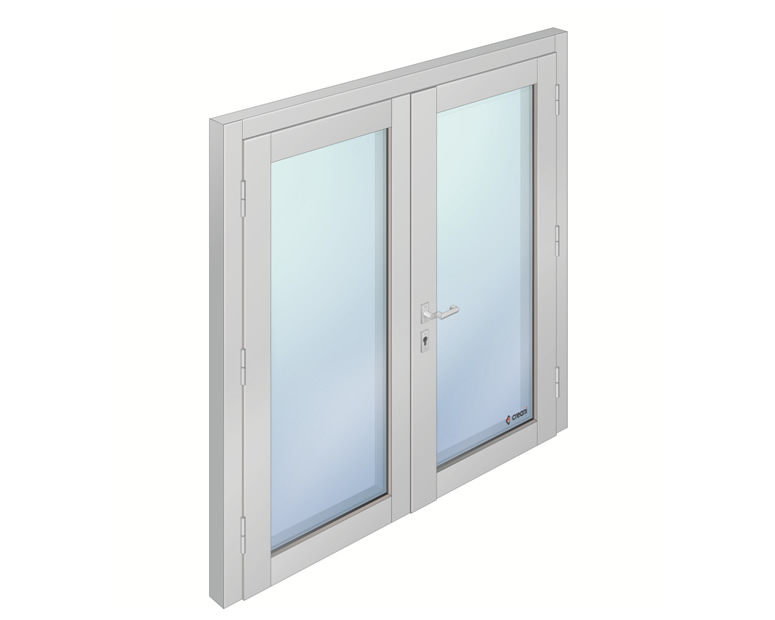 Puertas batientes cortafuego