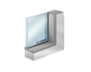 Ventana fija vidriadas cortafuego